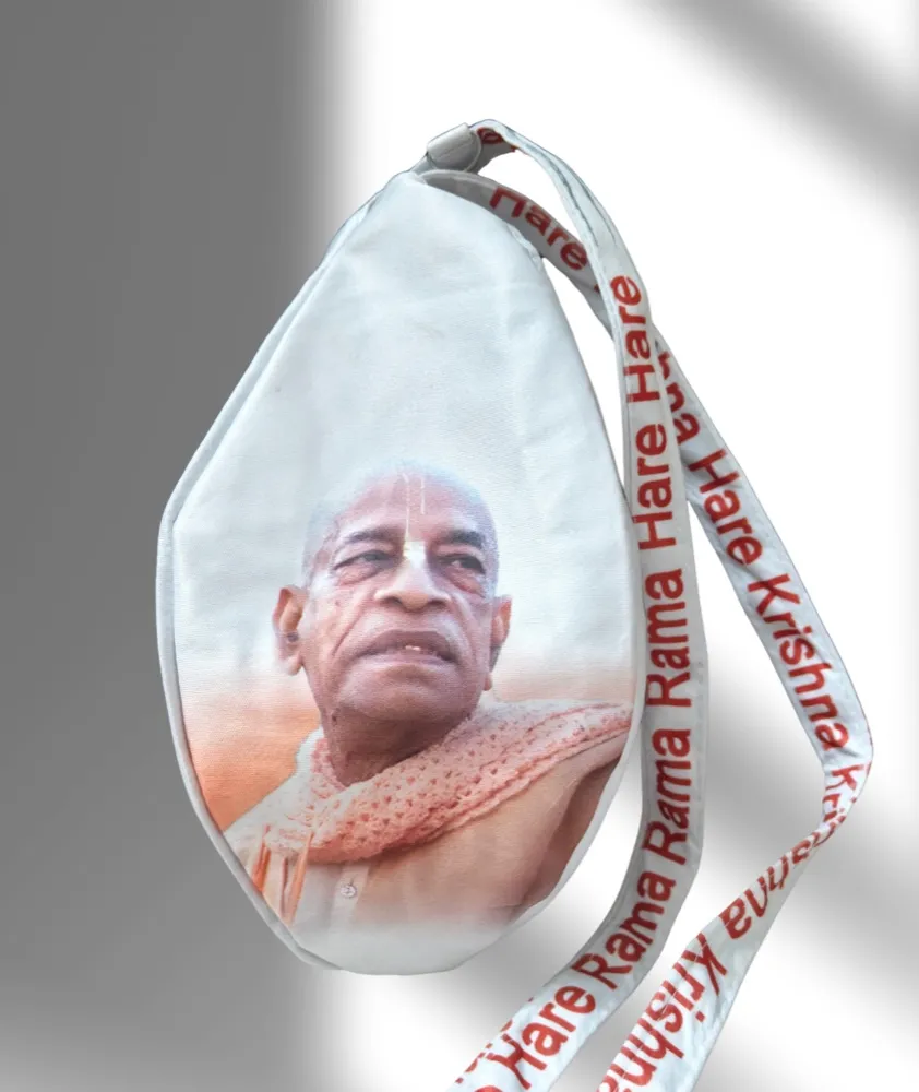 Srila Prabhupada white japa baga
