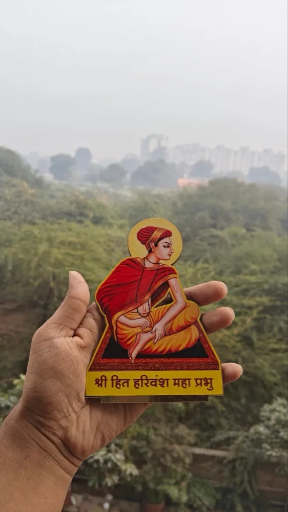 Shri harivansh mahaprabhu cutout with stand