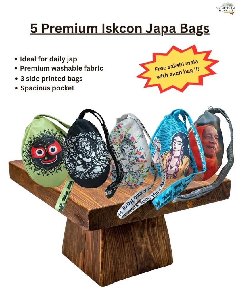Iskcon lover’s japa bags combo