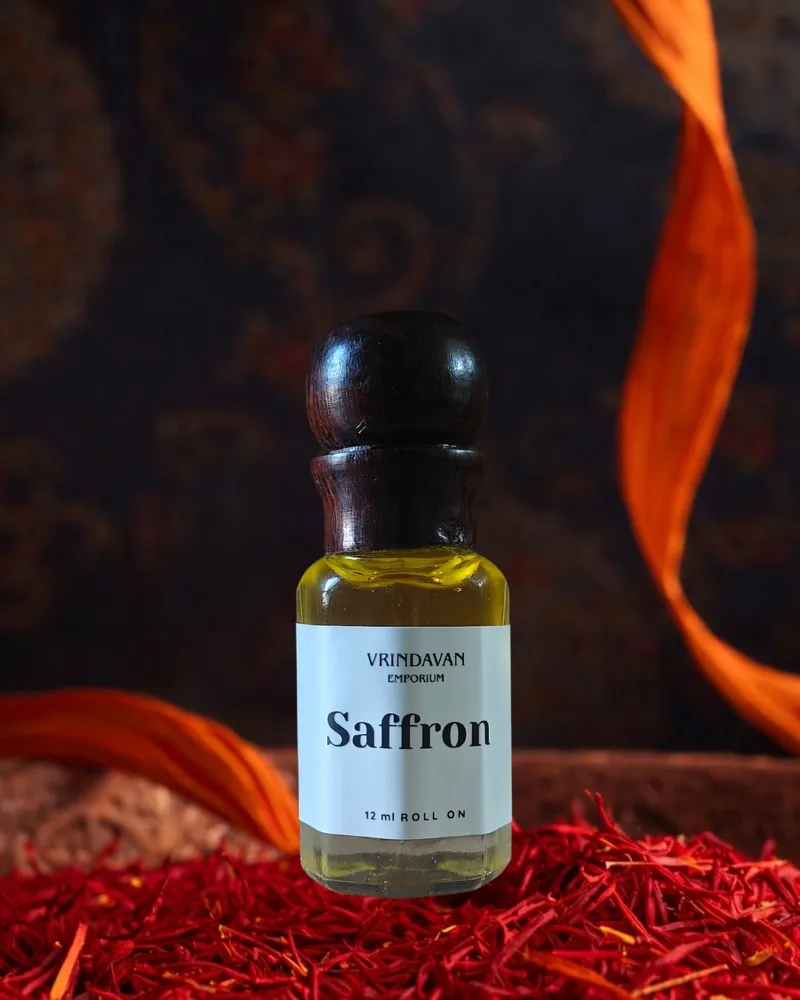 Saffron Premium Attar – Pure Kesar Alcohol Free Attar