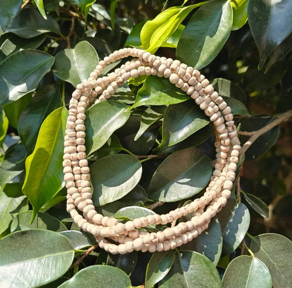 Tulsi Kanthi Mala 3 Round Gol Daana