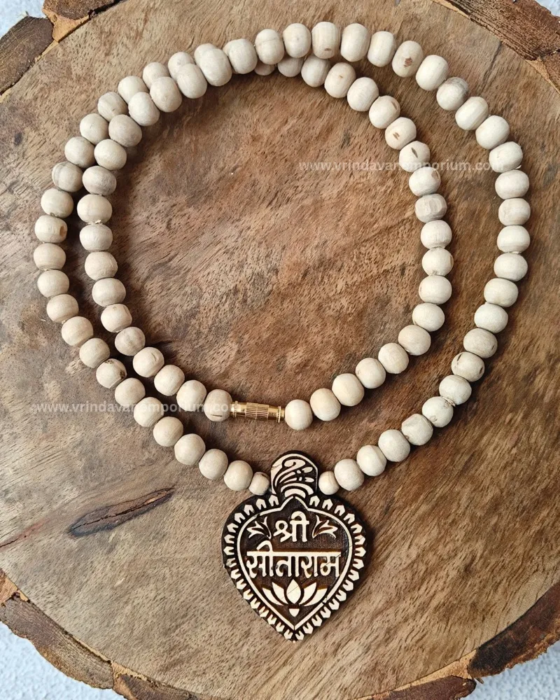 Shree Sitaram Premium Tulsi Locket Mala