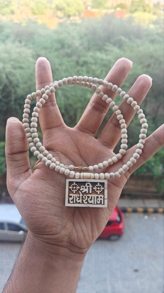 Shree Radheshyam Small Bhaktmal Tulsi Kanthi Mala