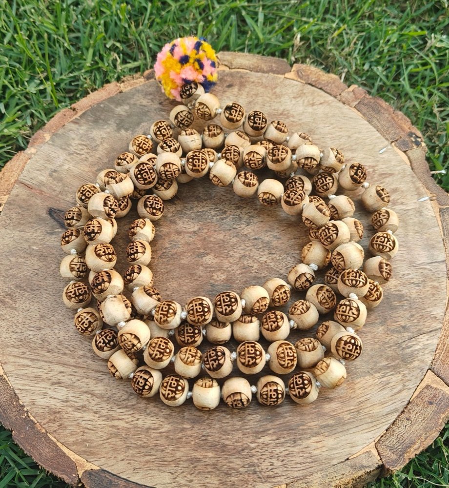 Ram naam Tulsi japmala 108+1 beads