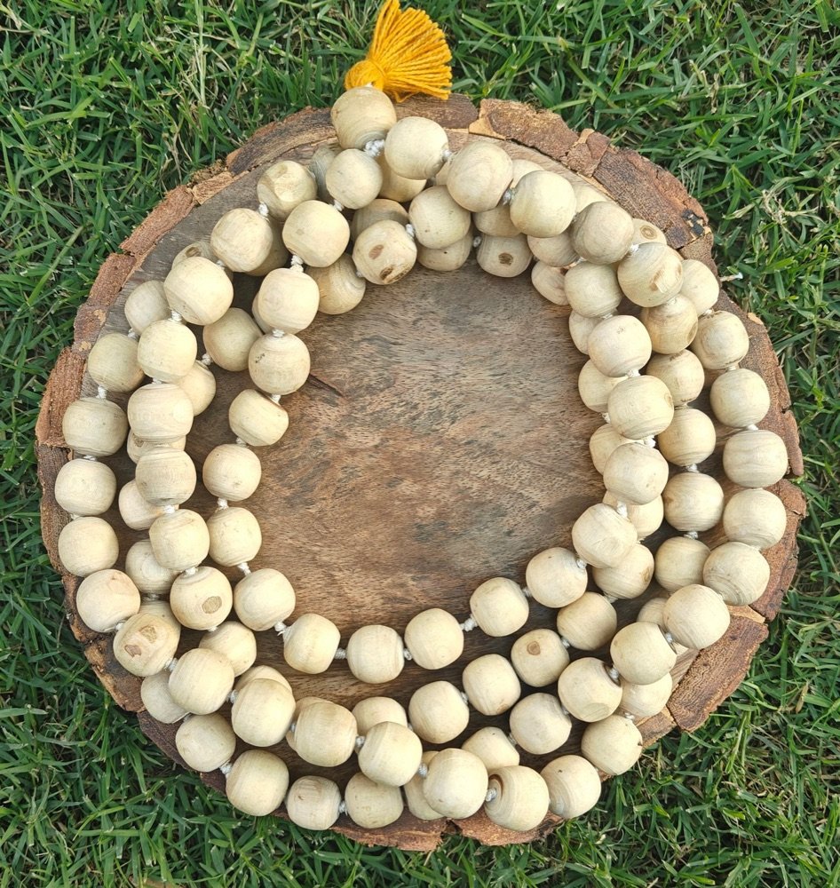 Tulsi Japmala 108+1 beads (16-17mm)