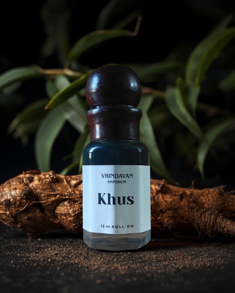 Khus Premium Attar – Natural Vetiver Alcohol Free Attar